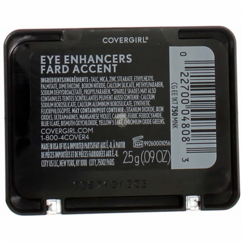 CoverGirl® Eyeshadow Kit - 750 Mink Pearl Perspective: back