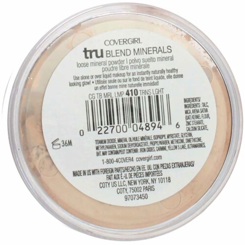 CoverGirl TruBlend Light Loose Mineral Powder Perspective: back