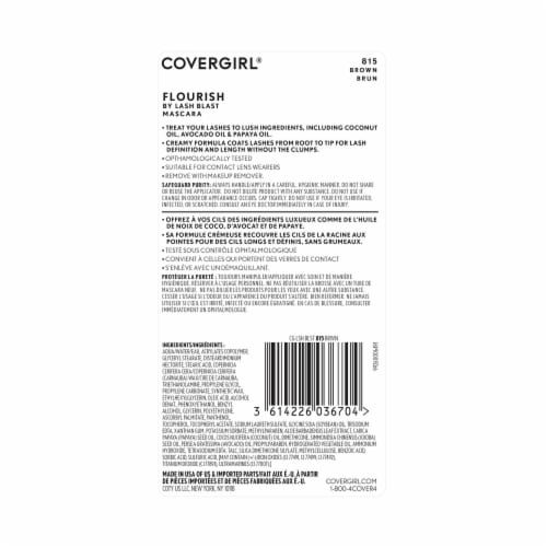 CoverGirl Lash Blast Fusion 875 Brown Mascara Perspective: back
