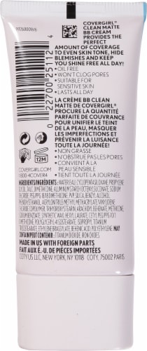 CoverGirl Clean Matte 520 Light BB Cream Perspective: back