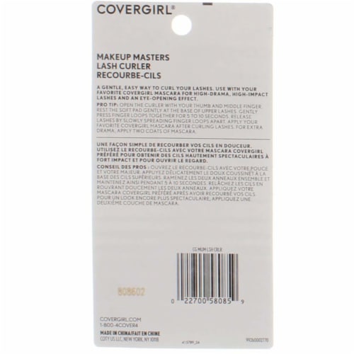 CoverGirl® Makeup Masters Eyelash Curler Perspective: back