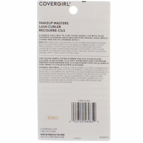 CoverGirl® Makeup Masters Eyelash Curler Perspective: back