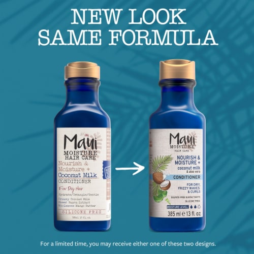 Nourish & Moisture + Coconut Milk Conditioner Perspective: back