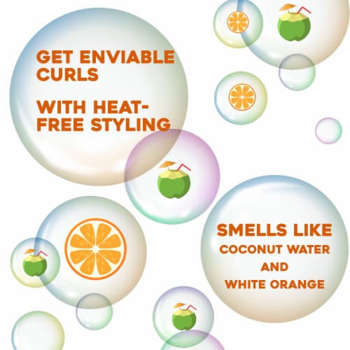 OGX Locking + Coconut Curls Air Dry Cream Perspective: back