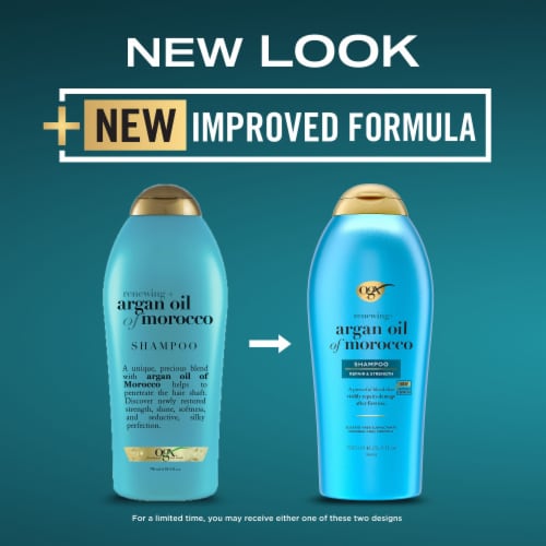 OGX® Renewing Argan Oil of Morocco Shampoo Perspective: back
