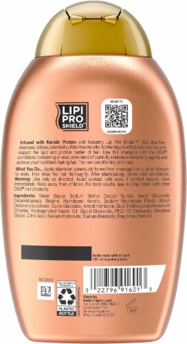 OGX® Ever Straight Brazilian Keratin Therapy Shampoo Perspective: back
