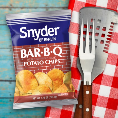 Snyder of Berlin® Bar-B-Q Potato Chips Perspective: back