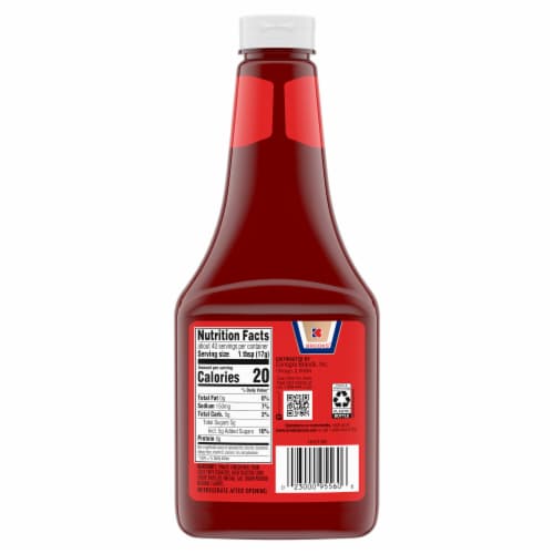 Brooks Rich & Tangy Tomato Ketchup Perspective: back