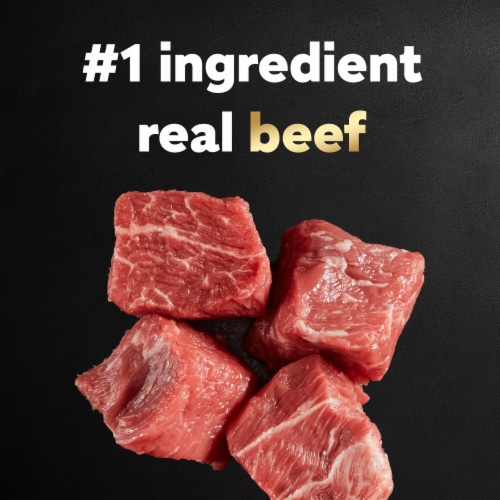 Cesar Loaf in Sauce Beef Recipe Adult Soft Wet Dog Food Perspective: back