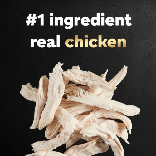 Cesar Classic Loaf in Sauce Chicken & Liver Recipe Adult Soft Wet Dog Food Perspective: back