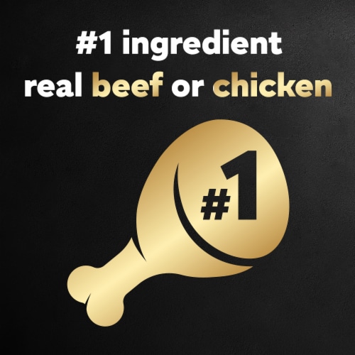 Cesar Beef Filet Mignon Chicken & Porterhouse Steak Adult Soft Wet Dog Food Variety Pack Perspective: back