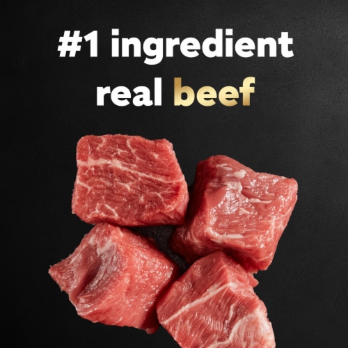 Cesar Loaf & Topper In Sauce Angus Beef Bacon & Cheese Adult Soft Wet Dog Food Perspective: back