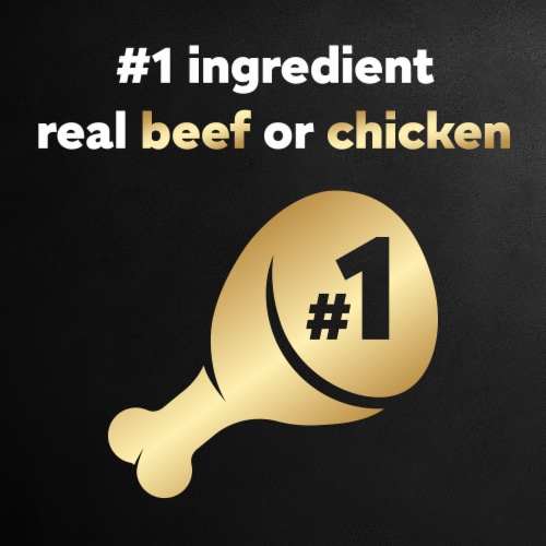 Cesar Steak & Egg Chicken & Liver Breakfast and Dinner Mealtime Adult Wet Dog Food Perspective: back