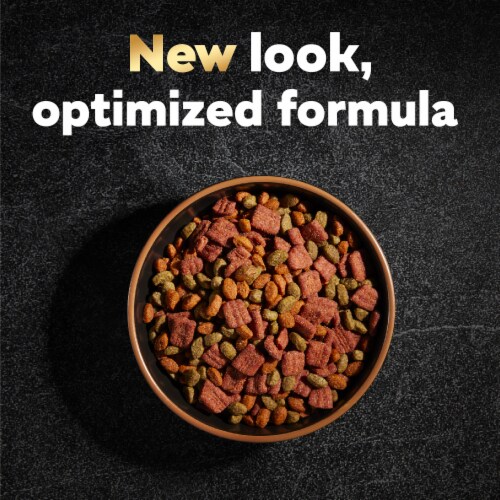 Cesar Small Breed Dry Dog Food Filet Mignon Flavor with Spring Vegetables Garnish Perspective: back