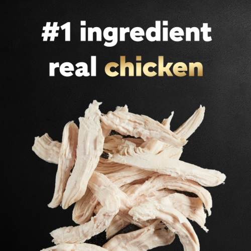 Cesar Simply Crafted Adult Wet Dog Food Topper Chicken Carrots Potatoes & Chicken Sweet Potato Apple Perspective: back