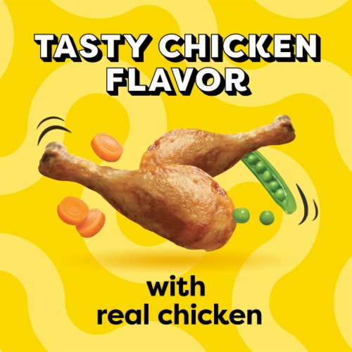 Temptations Adult Dry Cat Food Tasty Chicken Perspective: back