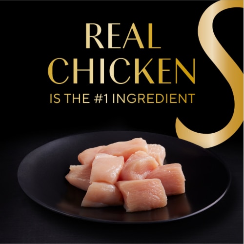Sheba Selections Filets in Broth Cat Meal Complement Adult Chicken & Shrimp Recipe Perspective: back