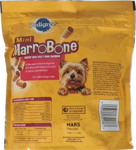 Mars Petcare 262722 15 oz Mini Marrowbone Dog Treat Pack of 4 Perspective: back