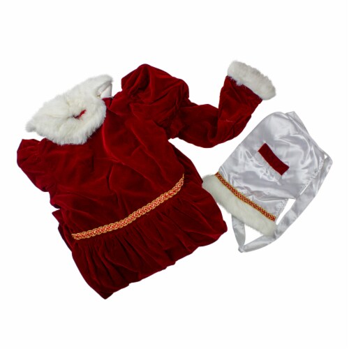 Mrs. Claus Costume for Women Christmas Santa Costume Dress Adult