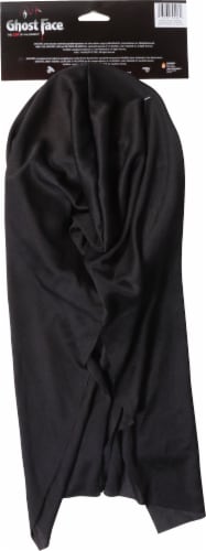 Fun World Ghost Face Mask with Shroud Halloween Costume Perspective: back