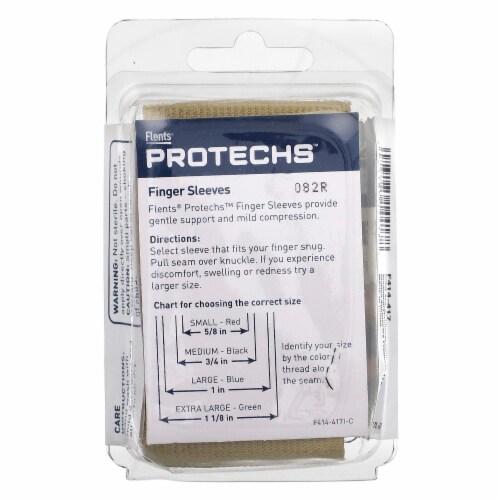 Flents® Assorted Sizes Finger Sleeves Perspective: back