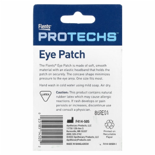 Flents® Protechs™ Eye Patch Perspective: back