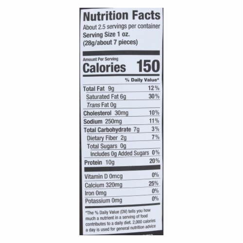 Sonoma Creamery - Cracker Pepperjack Crisp - Case of 12 - 2.25 OZ Perspective: back