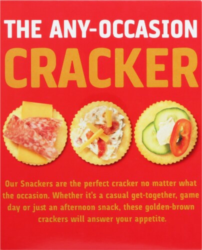 Baker's Harvest Original Snackers Crackers Perspective: back