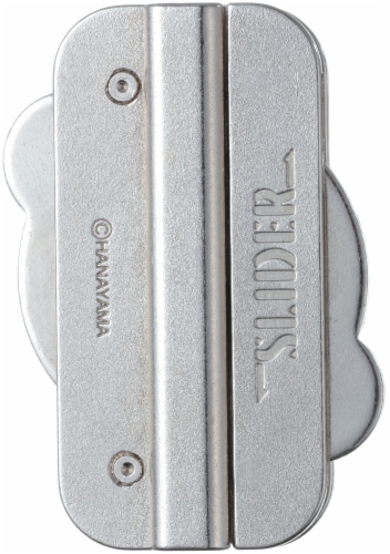 Hanayama Slider Level 3 Cast Puzzle Perspective: back