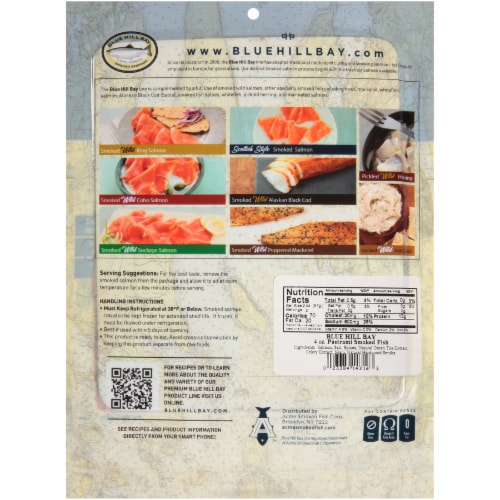Blue Hill Bay Pastrami Smoked Salmon Perspective: back