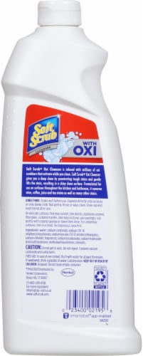 Soft Scrub® Oxi Cleaner Perspective: back
