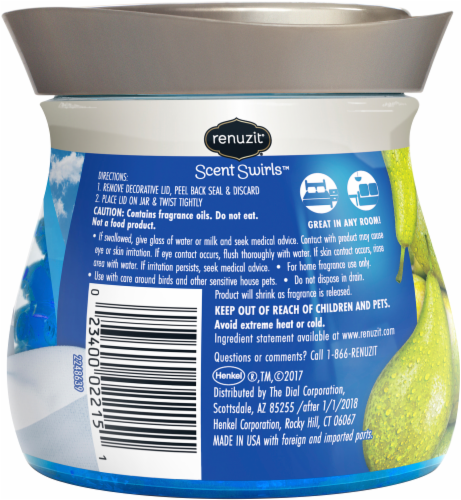 Renuzit Pearl Scents Blue Sky Breeze Perspective: back