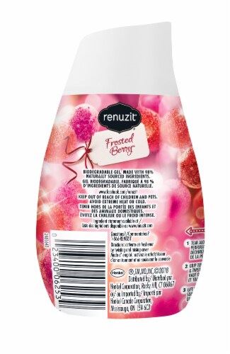 Renuzit Adjustables Limited Edition Frosted Berry Air Freshener Perspective: back