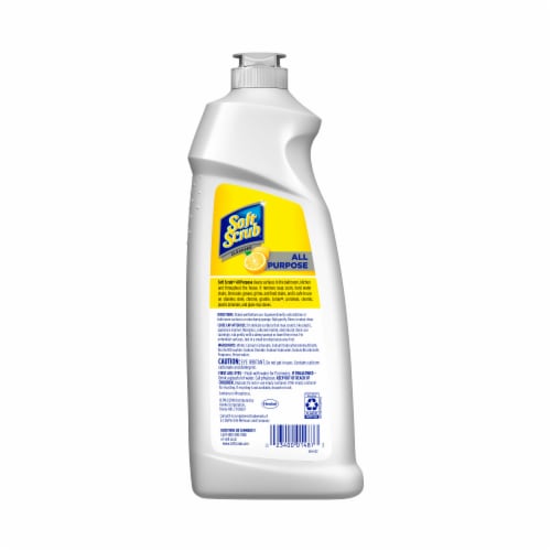 Soft Scrub All Purpose Lemon Cleanser Perspective: back
