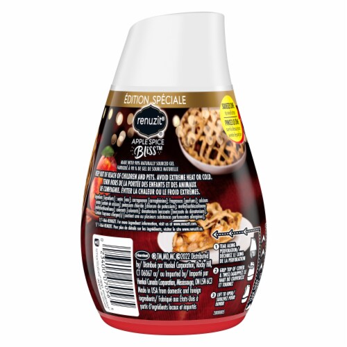 Renuzit® Adjustables Apple Spice Bliss Gel Air Freshener Perspective: back