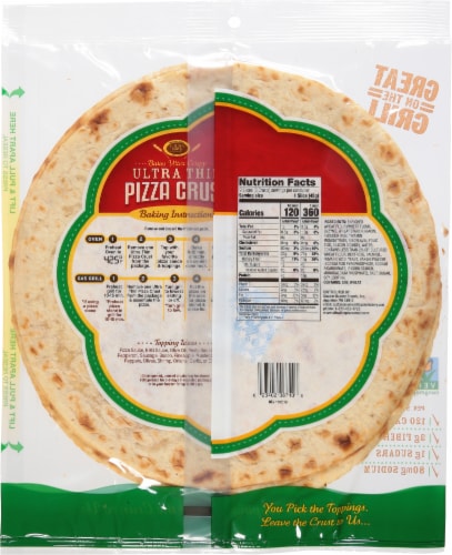 Golden Home® Ultra Crispy Pizza Crust Perspective: back