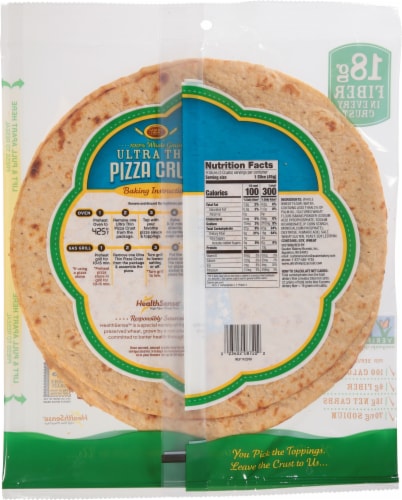 Golden Home® Ultra Crispy Pizza Crust Perspective: back