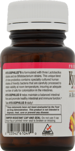 Kyol Kyo Dophilus Capsules Perspective: back