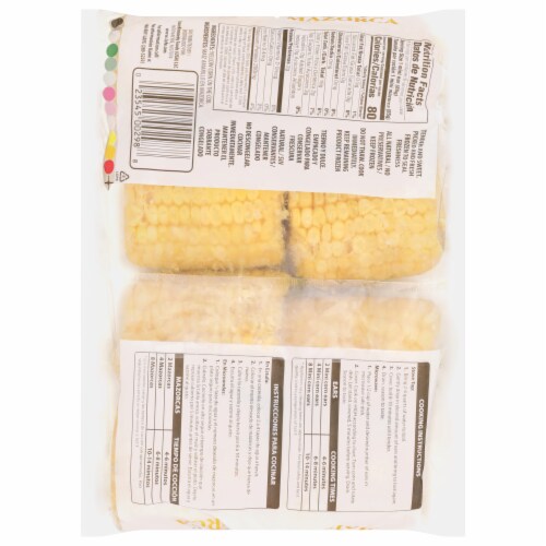 La Fe® Mini Corn on the Cob Perspective: back