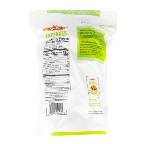 La Fe® Green Plantains Tostones Perspective: back