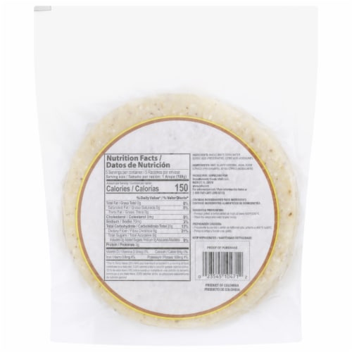 Ricarepa® Whole Corn Arepa Perspective: back