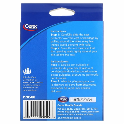 Carex® EZ Stretch™ Arm Cast Protector Perspective: back