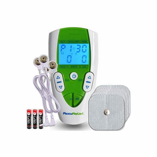 AccuRelief™ Dual Channel Pain Relief Device Perspective: back