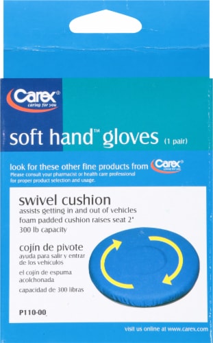Carex Soft Hand Cotton Gloves - Large Perspective: back