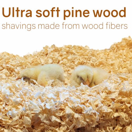 Continental Sleep, Premium Natural Pine Animal Bedding, Dust-Free, Soft Shavings Perspective: back