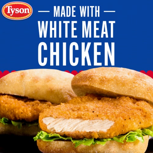 Tyson Portioned Chicken Breast Fillets (Frozen) Perspective: back