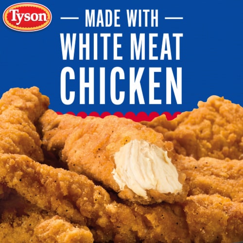 Tyson® Fully Cooked Southern Style Chicken Breast Tenderloins Perspective: back