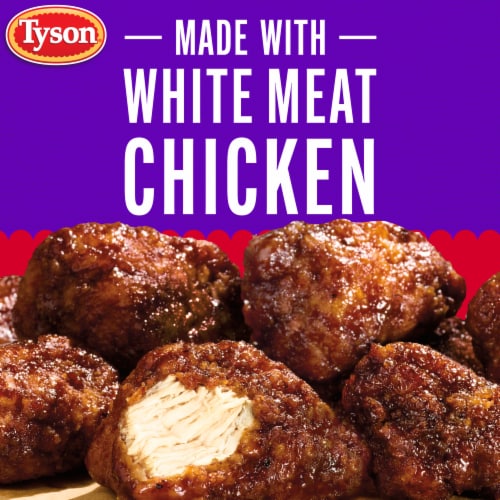 Tyson® Any'tizers® Frozen Honey BBQ Boneless Chicken Bites Perspective: back