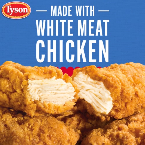 Tyson® Fully Cooked Frozen Crispy Chicken Strips Perspective: back
