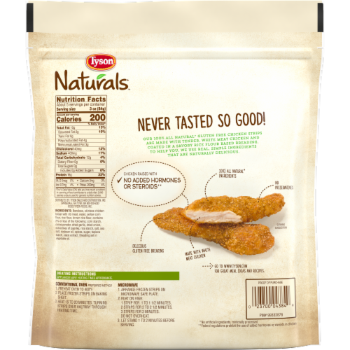 Tyson Naturals Gluten Free Breaded Chicken Breast Strips 16 oz